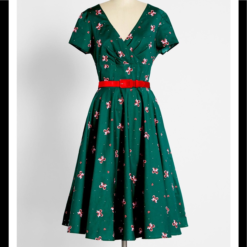 Hell Bunny Candy Cane Dress